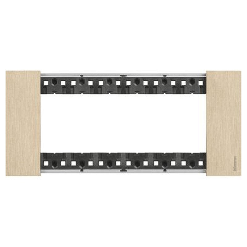 Placca Bticino Living Now COLORE ORO KA4802ZW Placca Bticino Living Now COLORE ORO KA4802ZW